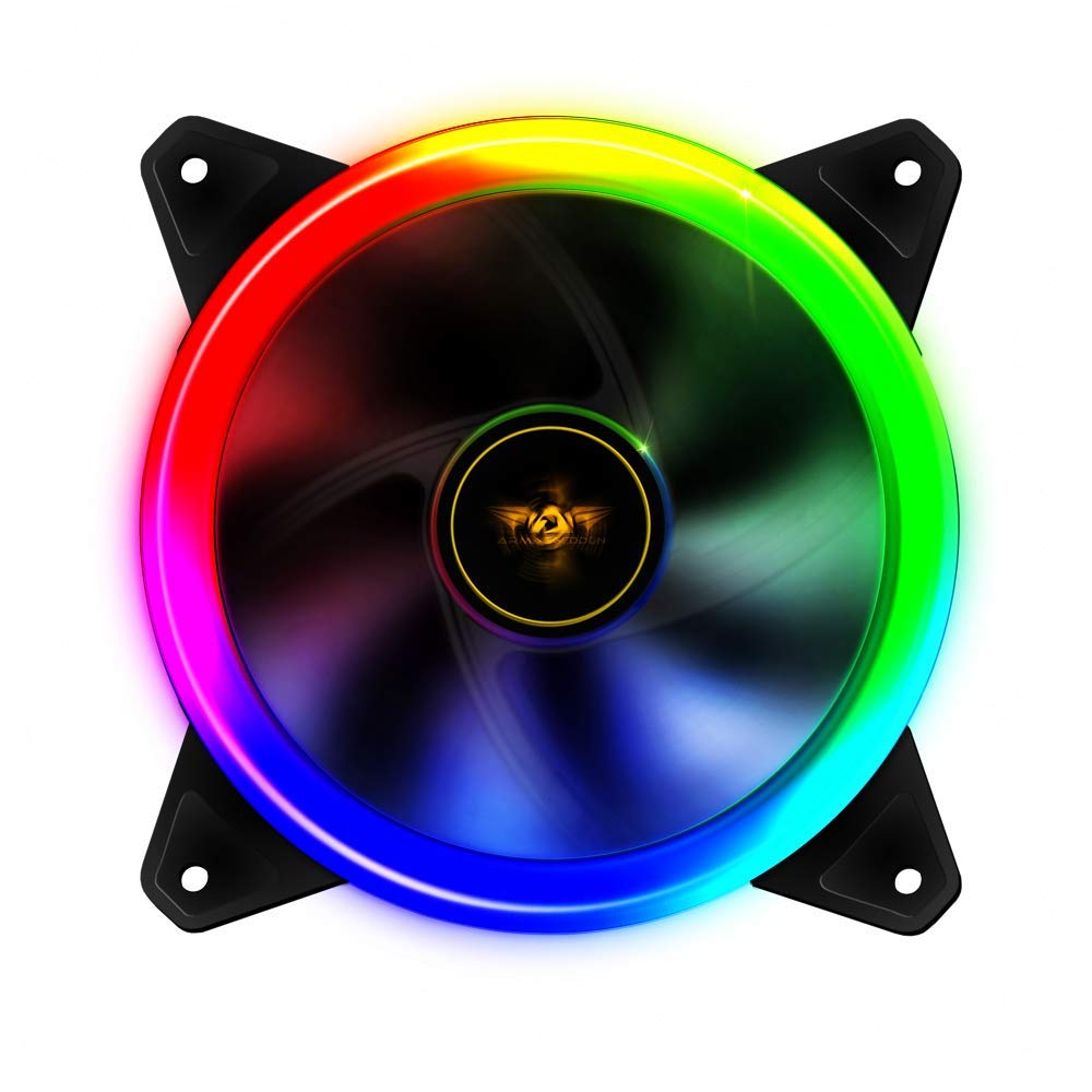 RGB lighting animation inside a PC case